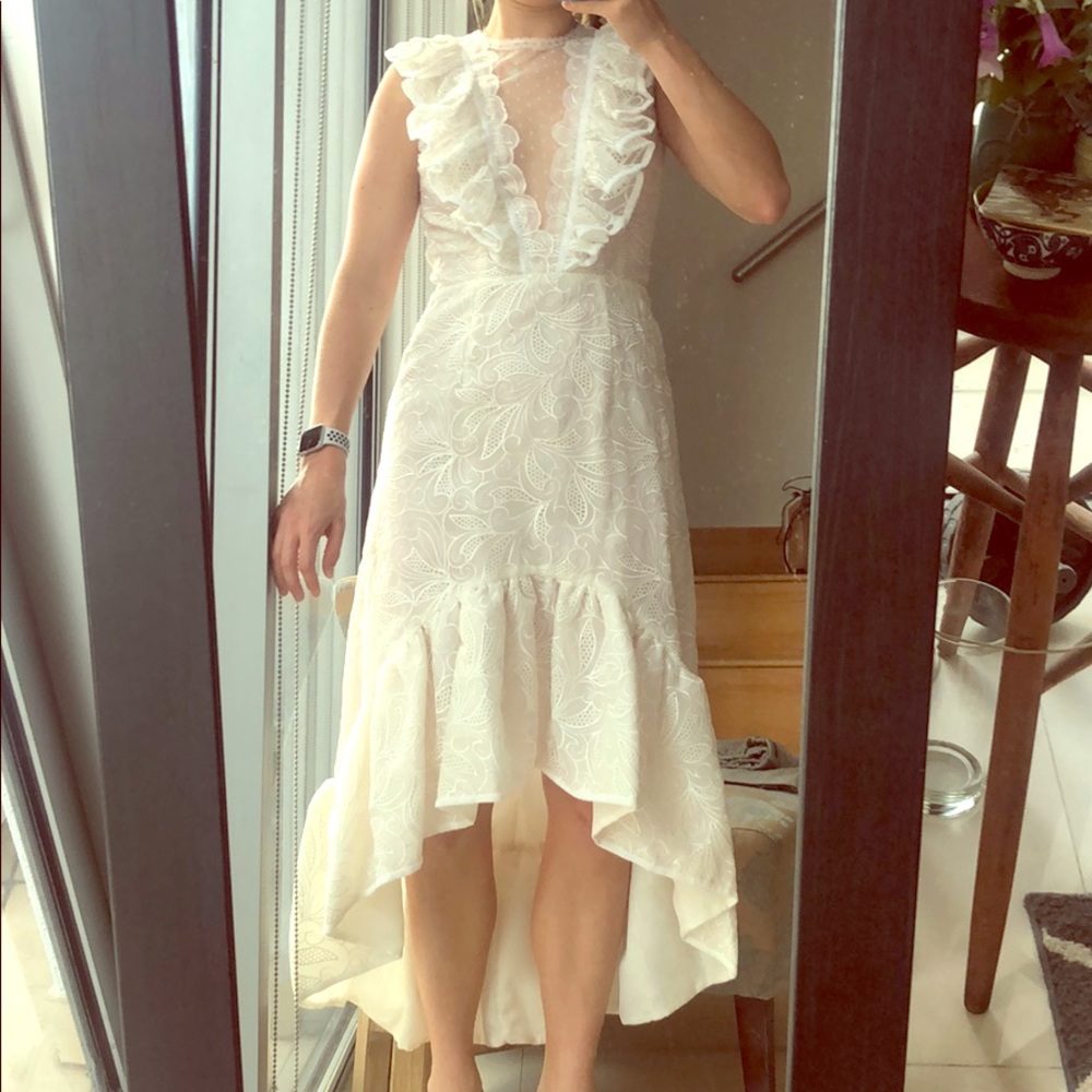 NWOT Costarellos sz FR 40 (US 8) a-line dress